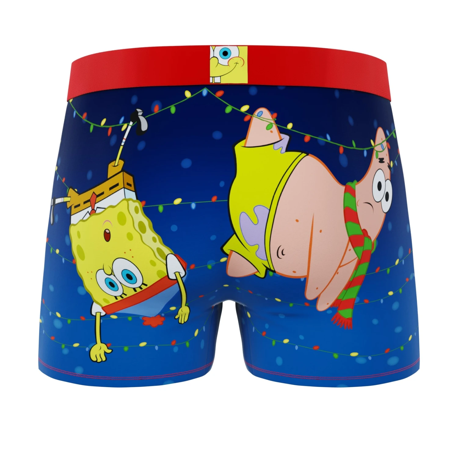 CRAZYBOXER SpongeBob Lights & Gifting Men's Boxer Briefs (3 Pack) 9 CRAZYBOXER SpongeBob Lights & Gifting Men's Boxer Briefs (3 Pack) - Image 7