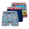 CRAZYBOXER Spongebob Friends Men's Boxer Briefs (3 Pack) -Crazyboxer Sales Store CBSPB0105X3A5 8