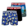 CRAZYBOXER Spongebob Krabs Men's Boxer Briefs (3 Pack) -Crazyboxer Sales Store CBSPB0105X3A7 8