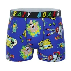 CRAZYBOXER Spongebob All Characters Men's Boxer Briefs