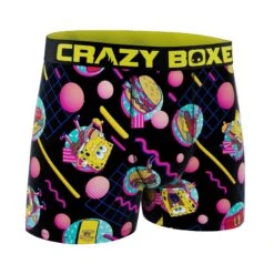 CRAZYBOXER Spongebob Epon Men's Boxer Briefs 8 CRAZYBOXER Spongebob Epon Men's Boxer Briefs -Crazyboxer Sales Store CBSPB01EPON 2