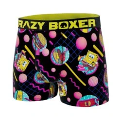 CRAZYBOXER Spongebob Epon Men's Boxer Briefs 9 CRAZYBOXER Spongebob Epon Men's Boxer Briefs -Crazyboxer Sales Store CBSPB01EPON 3