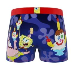 CRAZYBOXER SpongeBob Face Men's Boxer Briefs (Creative Packaging)) 9 CRAZYBOXER SpongeBob Face Men's Boxer Briefs (Creative Packaging)) -Crazyboxer Sales Store CBSPB01GOOFN 2