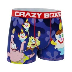 CRAZYBOXER SpongeBob Face Men's Boxer Briefs (Creative Packaging)) 10 CRAZYBOXER SpongeBob Face Men's Boxer Briefs (Creative Packaging)) -Crazyboxer Sales Store CBSPB01GOOFN 3