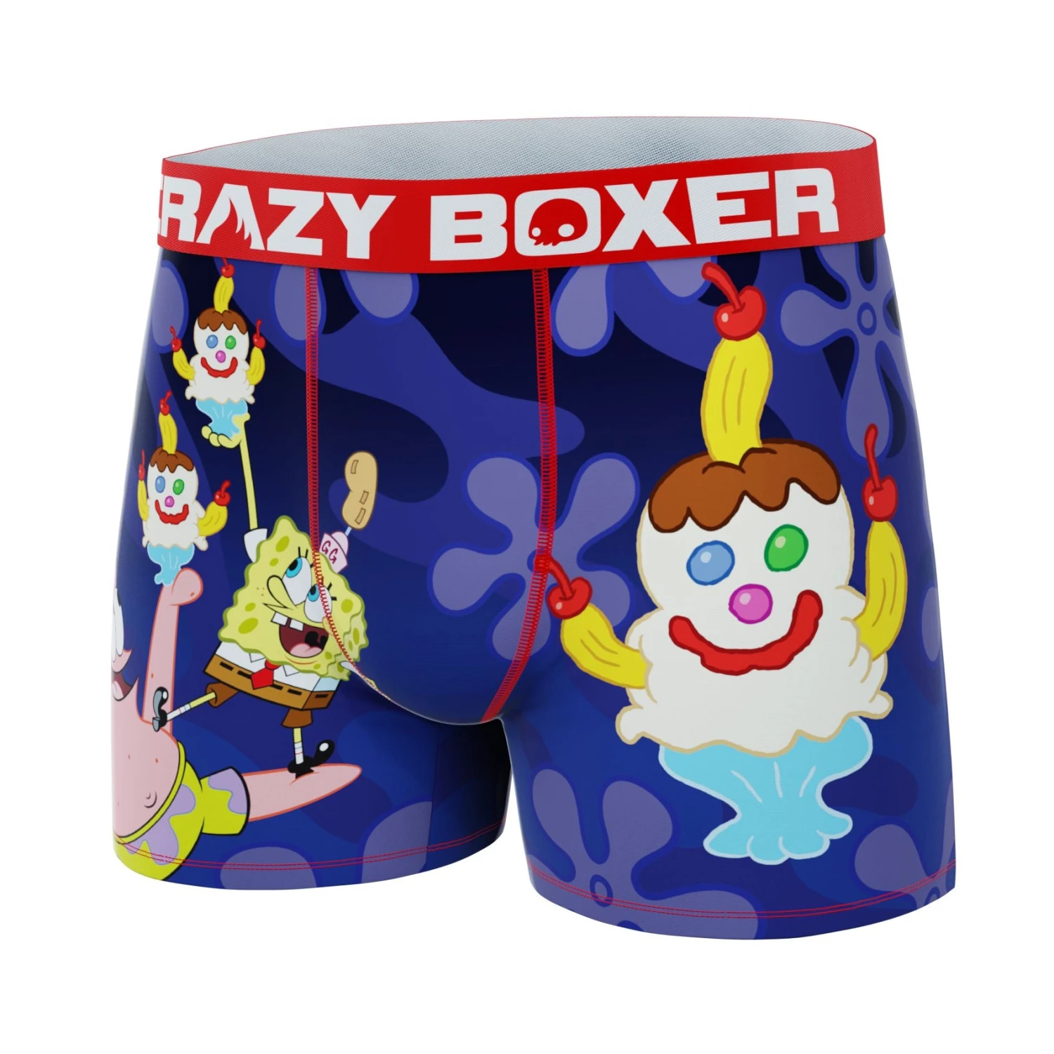 CRAZYBOXER SpongeBob Face Men's Boxer Briefs (Creative Packaging)) 7 CRAZYBOXER SpongeBob Face Men's Boxer Briefs (Creative Packaging)) - Image 5