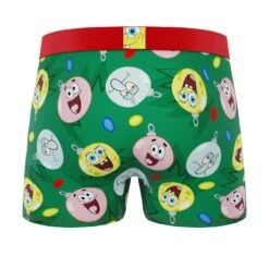 CRAZYBOXER SpongeBob Christmas Ornaments Men's Boxer Briefs -Crazyboxer Sales Store CBSPB01TREE 1