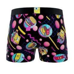 Men's 2-Pack Boxer Briefs - SpongeBob SquarePants - SpongeBob And Patrick -Crazyboxer Sales Store CBSPB01X2A2N 5