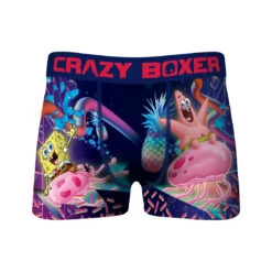 Men's 3-Pack Boxer Briefs - SpongeBob SquarePants - SpongeBob And Patrick -Crazyboxer Sales Store CBSPB01X3A1N 7