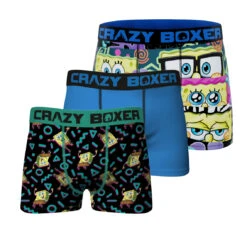 Men's 3-Pack Boxer Briefs - SpongeBob SquarePants - SpongeBob