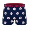 Men's Boxer Briefs - SPORT - BASEBALL 1 Men's Boxer Briefs - SPORT - BASEBALL -Crazyboxer Sales Store CBSPO0101BBA2 0