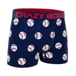 Men's Boxer Briefs - SPORT - BASEBALL -Crazyboxer Sales Store CBSPO0101BBA2 3