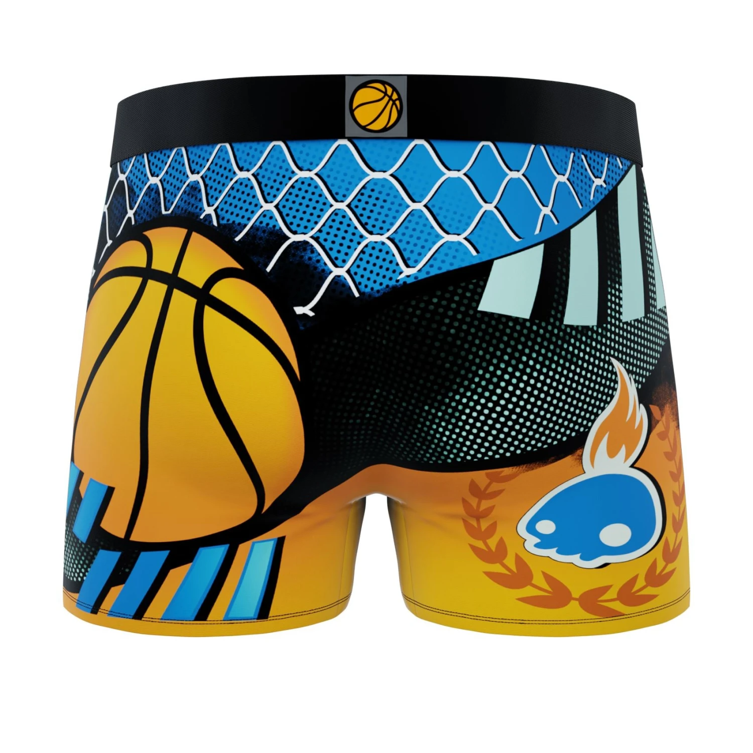 CRAZYBOXER Sport Basket Men's Boxer Briefs (2 Pack) 5 CRAZYBOXER Sport Basket Men's Boxer Briefs (2 Pack) - Image 3