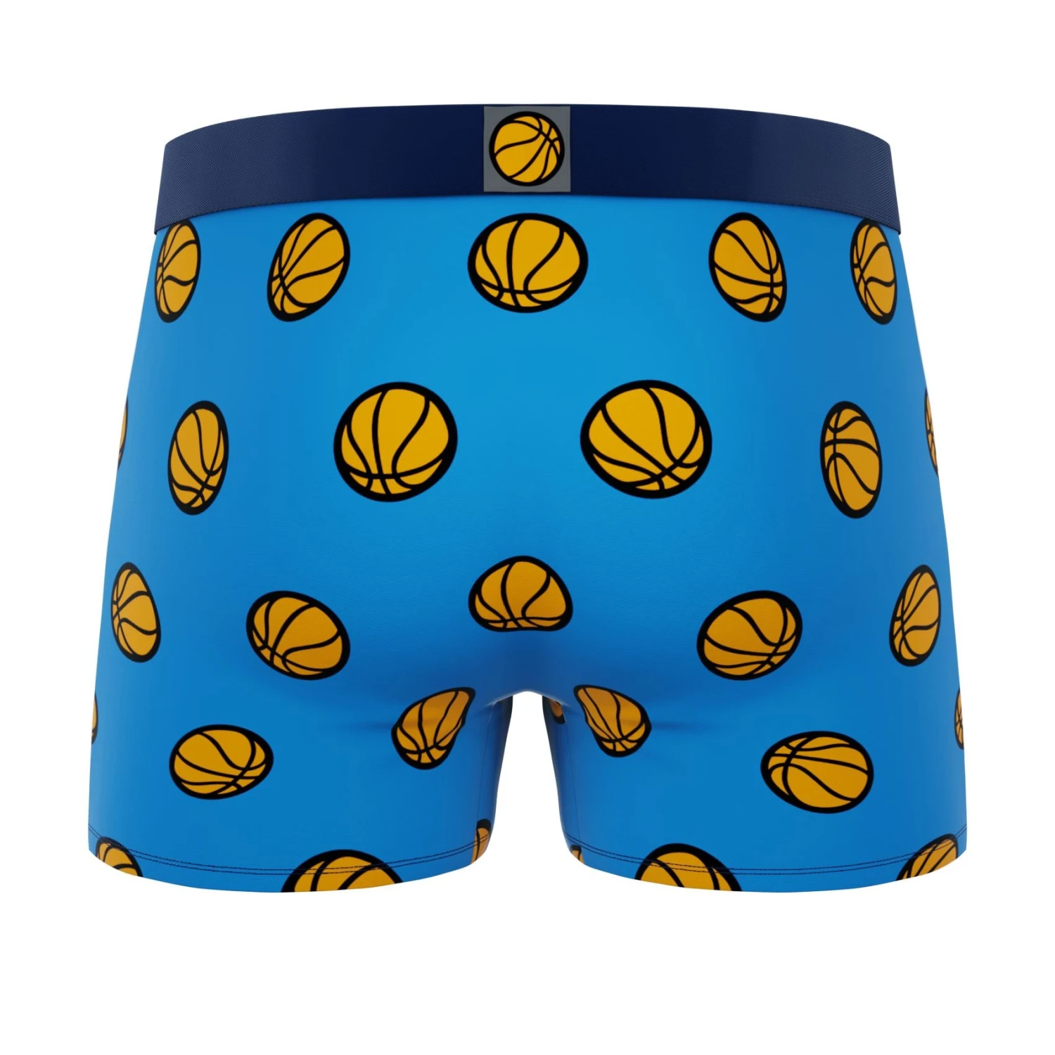 CRAZYBOXER Sport Basket Men's Boxer Briefs (2 Pack) 7 CRAZYBOXER Sport Basket Men's Boxer Briefs (2 Pack) - Image 5