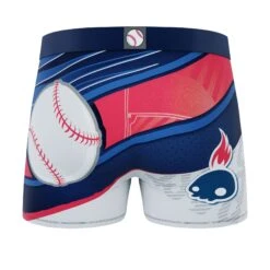 CRAZYBOXER Sport Baseball Men's Boxer Briefs (2 Pack) -Crazyboxer Sales Store CBSPO0101X2A2 5