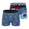 CRAZYBOXER Sport Football Men's Boxer Briefs (2 Pack) -Crazyboxer Sales Store CBSPO0101X2A3 1