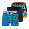 CRAZYBOXER Sport Basket Men's Boxer Briefs (3 Pack) -Crazyboxer Sales Store CBSPO0101X3A1 1