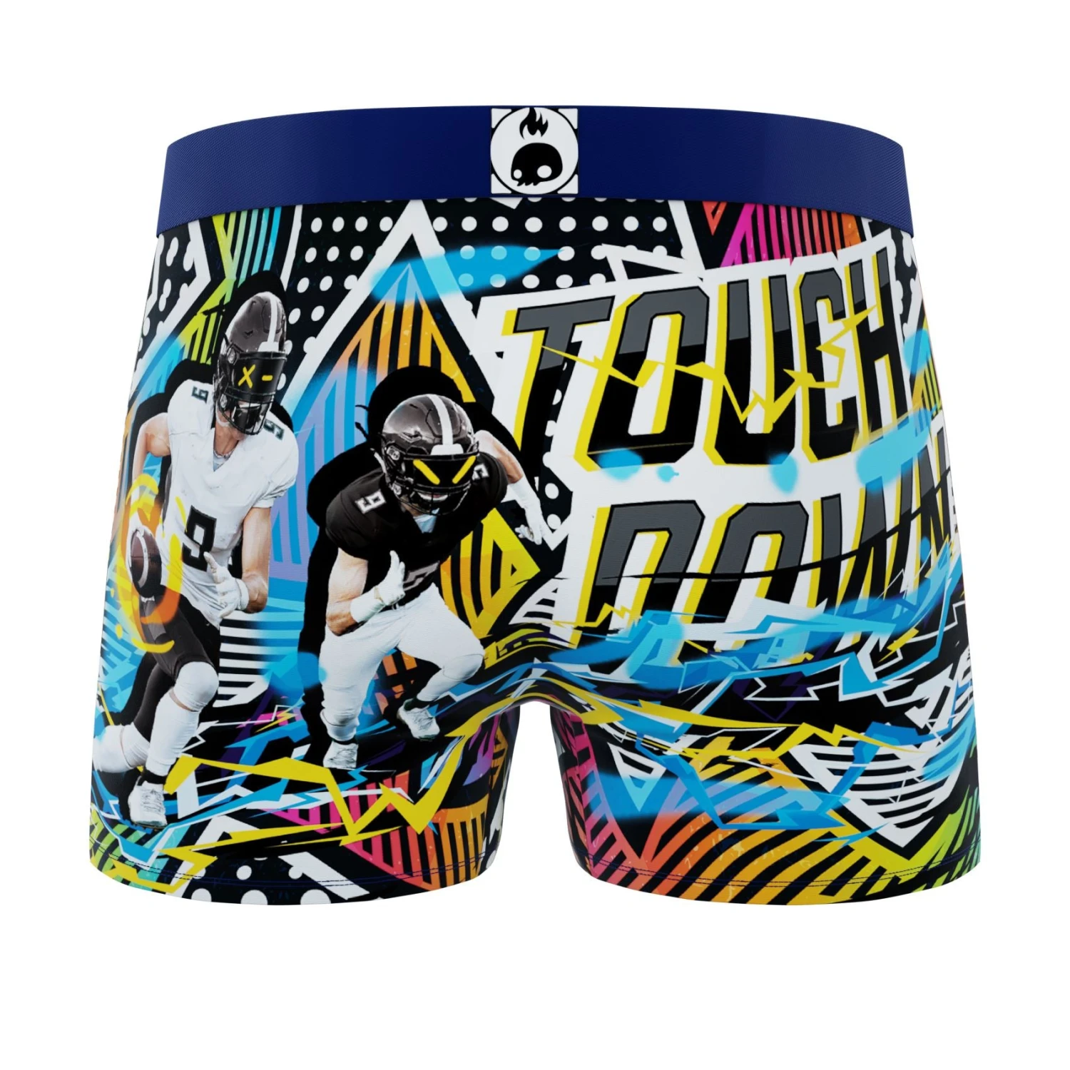 CRAZYBOXER Sports Football USAMen's Boxer Briefs 4 CRAZYBOXER Sports Football USAMen's Boxer Briefs - Image 2