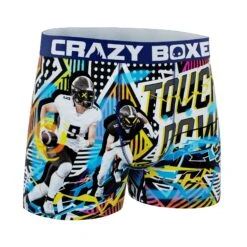 CRAZYBOXER Sport American Football Kid's Boxer Briefs -Crazyboxer Sales Store CBSPO0302AME 3