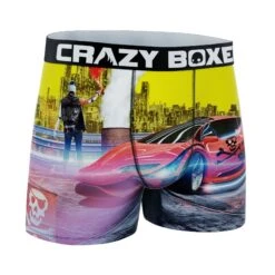 CRAZYBOXER Cyber Punk Kid's Boxer Briefs -Crazyboxer Sales Store CBSPO0302CYBR 3