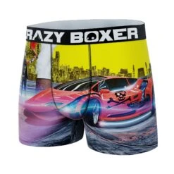 CRAZYBOXER Cyber Punk Kid's Boxer Briefs -Crazyboxer Sales Store CBSPO0302CYBR 4