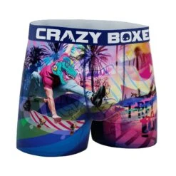 CRAZYBOXER Skateboarding Kid's Boxer Briefs -Crazyboxer Sales Store CBSPO0302REX 3