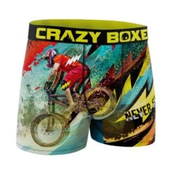 CRAZYBOXER Sport Mountain Bike Kid's Boxer Briefs -Crazyboxer Sales Store CBSPO0302VTT 3