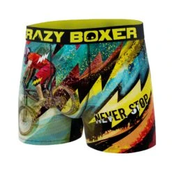 CRAZYBOXER Sport Mountain Bike Kid's Boxer Briefs -Crazyboxer Sales Store CBSPO0302VTT 4