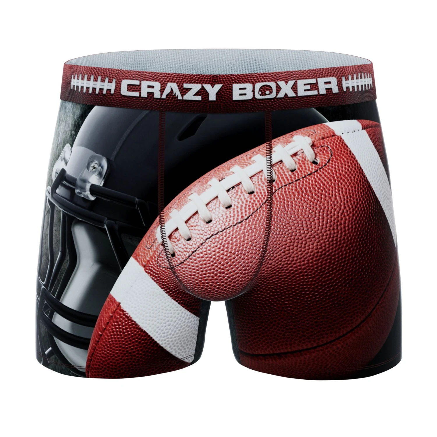 CRAZYBOXER American Football Kid's Boxer Briefs 3 CRAZYBOXER American Football Kid's Boxer Briefs