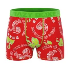 CRAZYBOXER Sriracha Cock Men's Boxer Briefs