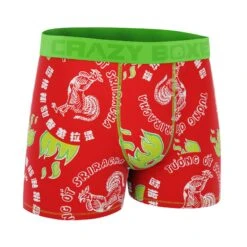 CRAZYBOXER Sriracha Cock Men's Boxer Briefs -Crazyboxer Sales Store CBSRI0102COCK 3