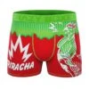CRAZYBOXER Sriracha Chili Men's Boxer Briefs -Crazyboxer Sales Store CBSRI0102FIRE 0