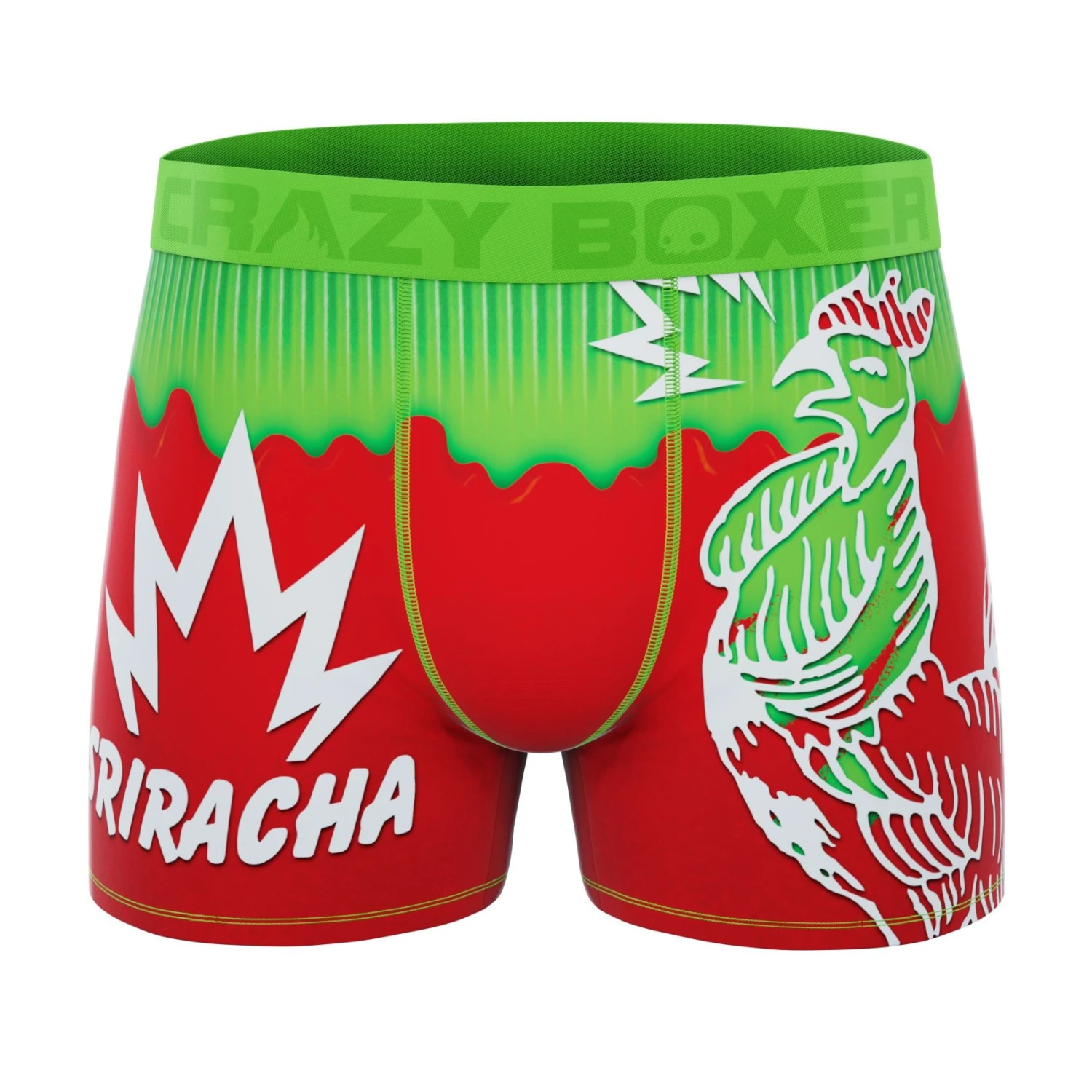 CRAZYBOXER Sriracha Chili Men's Boxer Briefs 3 CRAZYBOXER Sriracha Chili Men's Boxer Briefs