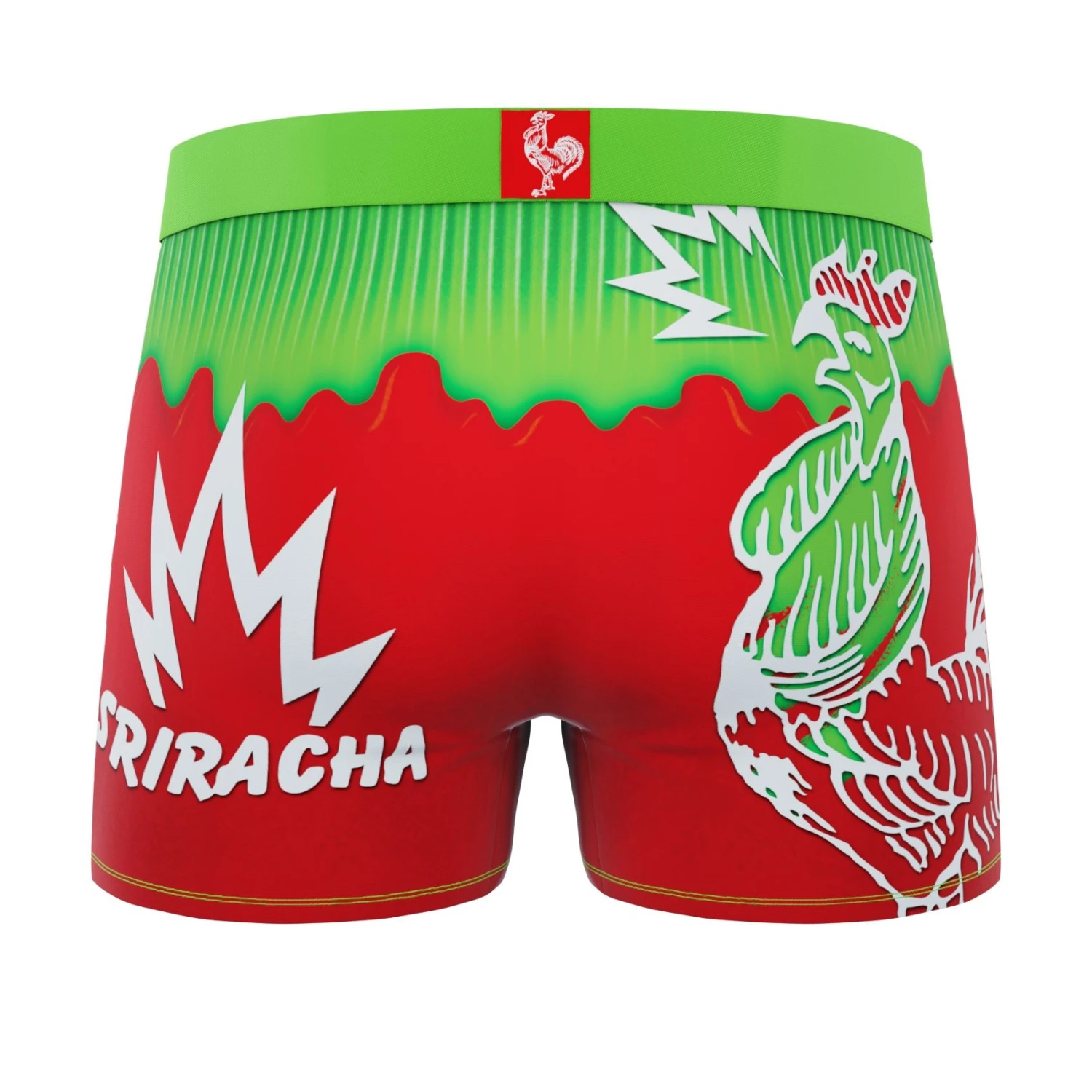 CRAZYBOXER Sriracha Chili Men's Boxer Briefs 4 CRAZYBOXER Sriracha Chili Men's Boxer Briefs - Image 2