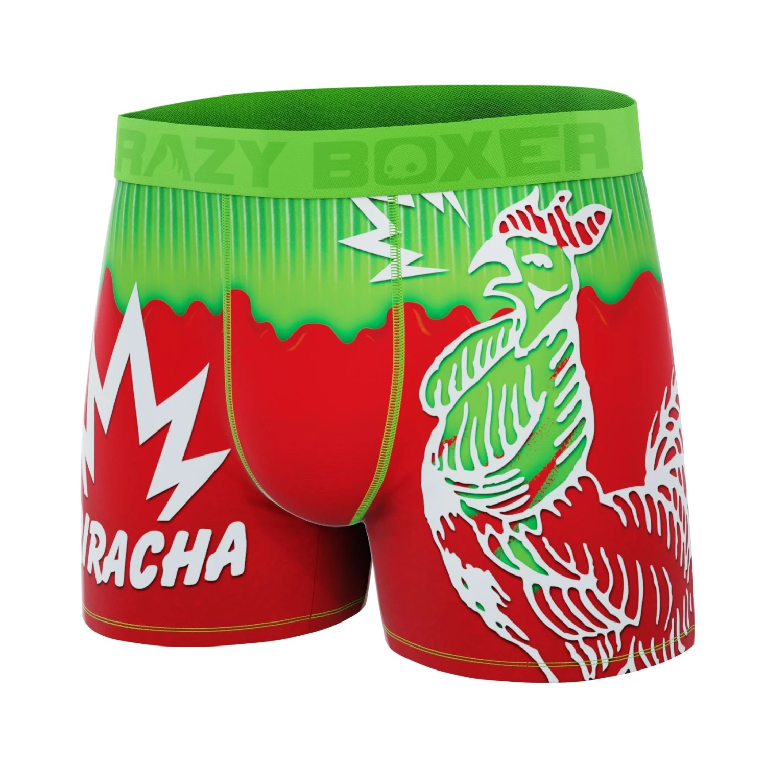 CRAZYBOXER Sriracha Chili Men's Boxer Briefs 6 CRAZYBOXER Sriracha Chili Men's Boxer Briefs - Image 4