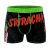 CRAZYBOXER Sriracha Sauce Men's Boxer Briefs -Crazyboxer Sales Store CBSRI0102SAUC 0