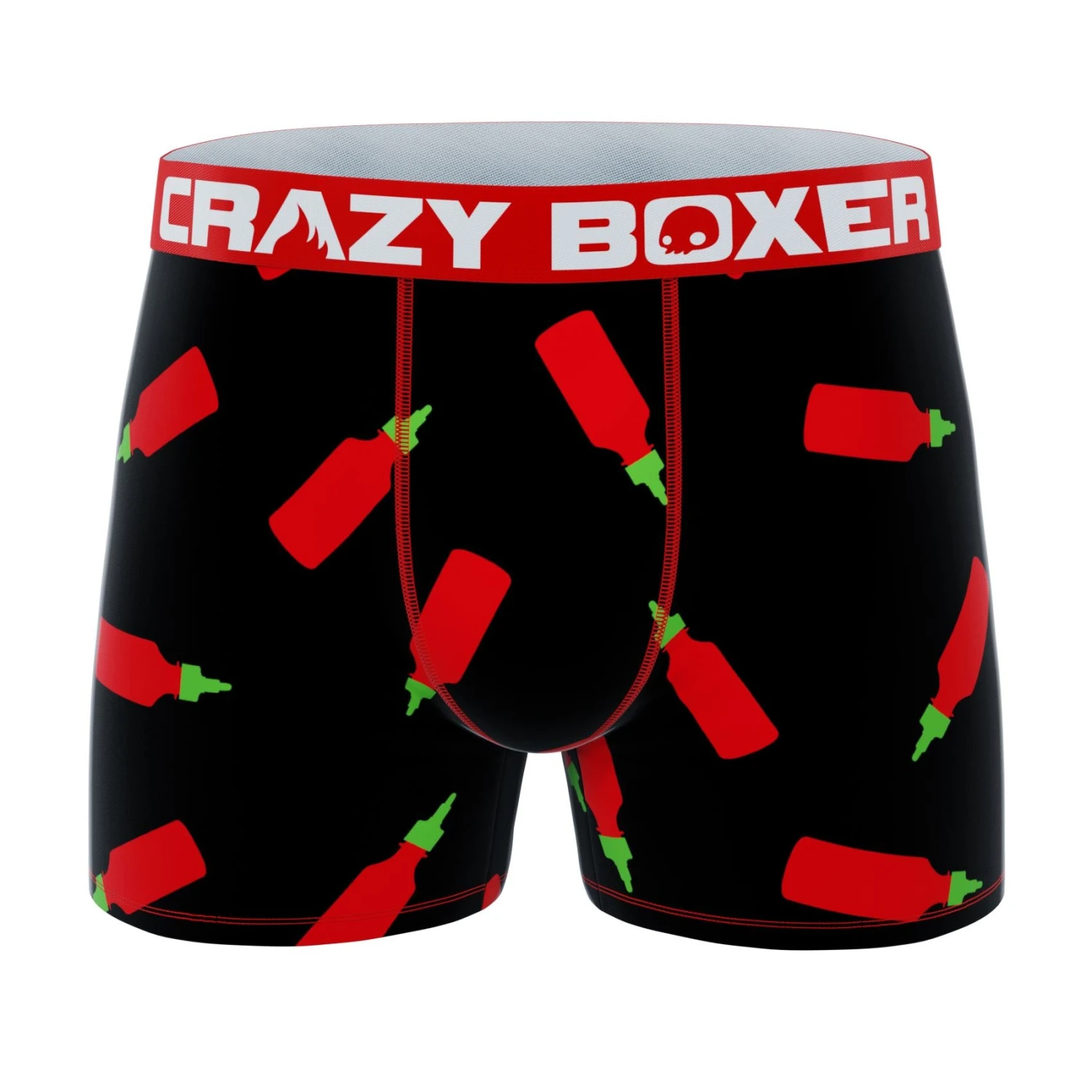 CRAZYBOXER Sriracha Bottles Men's Boxer Briefs 3 CRAZYBOXER Sriracha Bottles Men's Boxer Briefs