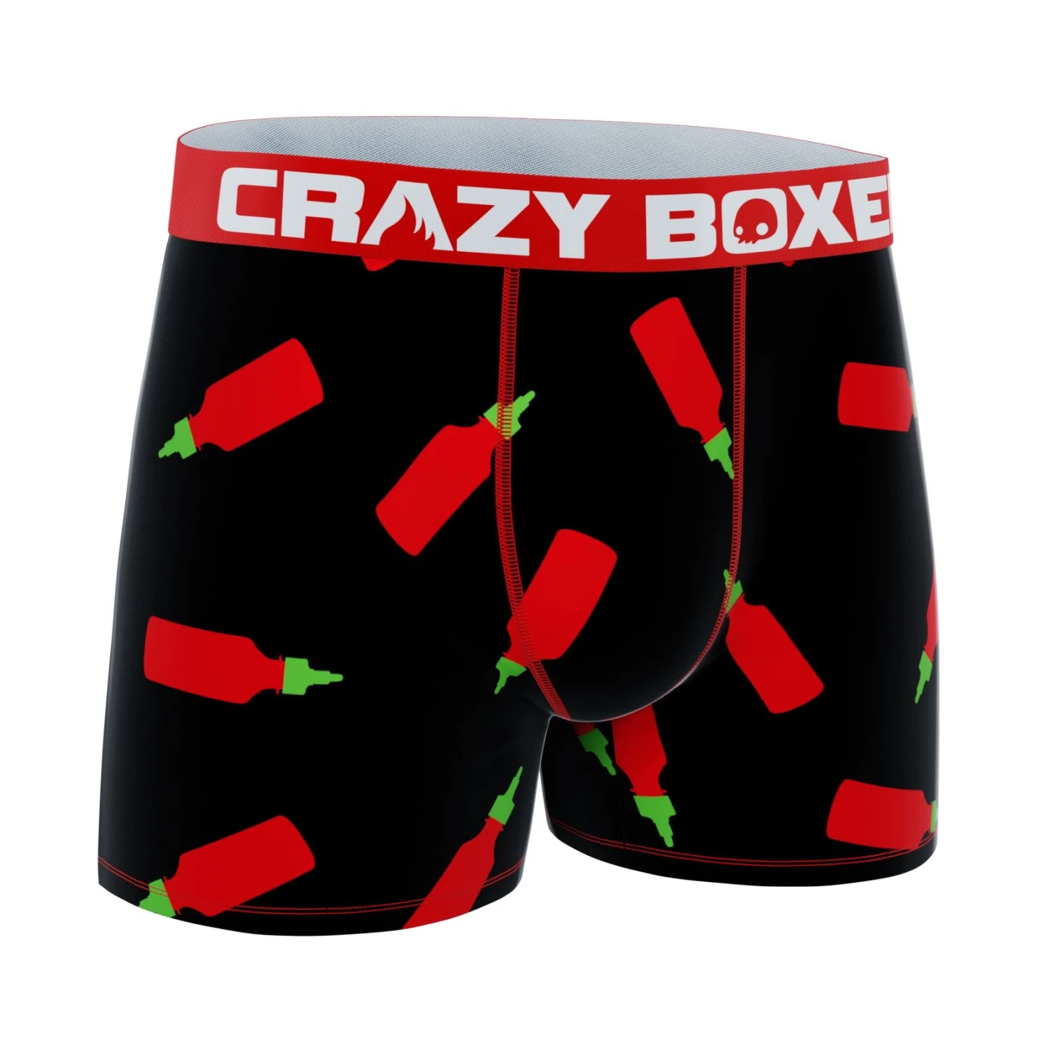 CRAZYBOXER Sriracha Bottles Men's Boxer Briefs 5 CRAZYBOXER Sriracha Bottles Men's Boxer Briefs - Image 3