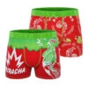 CRAZYBOXER Sriracha Rooster Men's Boxer Briefs (2 Pack) -Crazyboxer Sales Store CBSRI0102X2A2 1