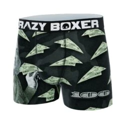 CRAZYBOXER Money Dollars Box Men's Boxer Briefs (Creative Packaging) -Crazyboxer Sales Store CBSSS0101PLANN 4