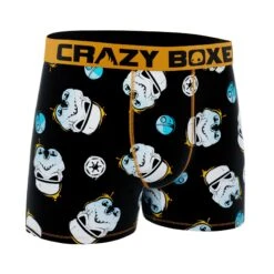 CRAZYBOXER Star Wars Stromtroopers Men's Boxer Briefs -Crazyboxer Sales Store CBSTW0102AOP2 4