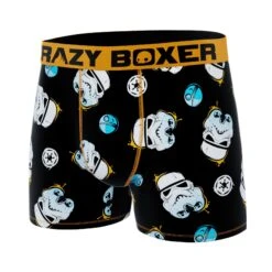CRAZYBOXER Star Wars Stromtroopers Men's Boxer Briefs -Crazyboxer Sales Store CBSTW0102AOP2 5