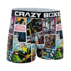 CRAZYBOXER Men's Star Wars Comic Boxer Briefs -Crazyboxer Sales Store CBSTW0102COM 4