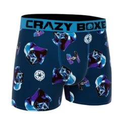 Men's Star Wars Darth Vador Boxer Briefs -Crazyboxer Sales Store CBSTW0102DRK 3