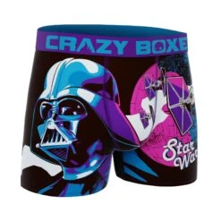 Men's Star Wars Darth Vador Fleet Boxer Briefs -Crazyboxer Sales Store CBSTW0102TIE 3