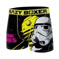 CRAZYBOXER Men's Star Wars Super Stromtroopers Boxer Briefs -Crazyboxer Sales Store CBSTW0102TRO 5