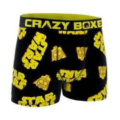 CRAZYBOXER Star WarsDarth Cheese Men's Boxer Briefs 8 CRAZYBOXER Star WarsDarth Cheese Men's Boxer Briefs -Crazyboxer Sales Store CBSTW0103CHES 3