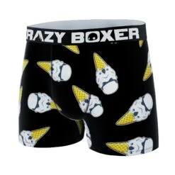 CRAZYBOXER Star Wars Stromtrooper Ice Cream Men's Boxer Briefs -Crazyboxer Sales Store CBSTW0103ICEC 4
