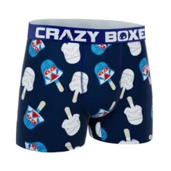 CRAZYBOXER Star Wars Stromtrooper Popsicle Men's Boxer Briefs -Crazyboxer Sales Store CBSTW0103LOLI 3
