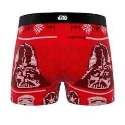 CRAZYBOXER Star Wars Vador Christmas Men's Boxer Briefs (2 Pack) -Crazyboxer Sales Store CBSTW0103X2A3 4