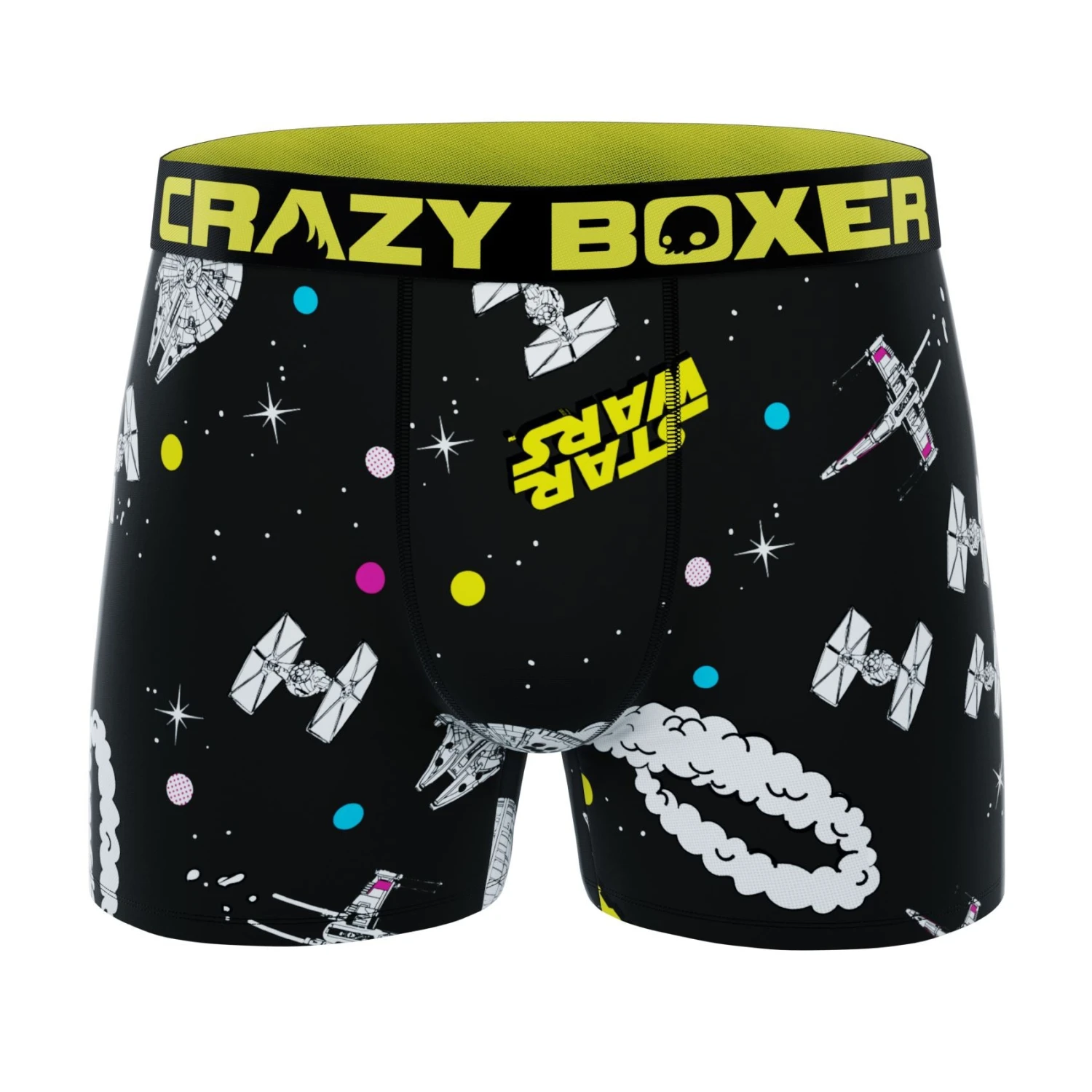 CRAZYBOXER Star Wars Spaceships Men's Boxer Briefs (2 Pack) 4 CRAZYBOXER Star Wars Spaceships Men's Boxer Briefs (2 Pack) - Image 2